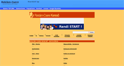 Desktop Screenshot of kereso.reklam-csere.hu