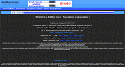 Desktop Screenshot of popupcsere.reklam-csere.hu
